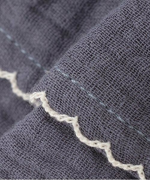 petit main / プティマイン スタイ・ビブ | ピコミシンつきフリル衿スタイ | 詳細6