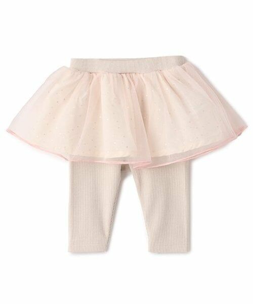 petit main / プティマイン ベビー・キッズウエア | レギンスつきチュールスカート（ライト ピンク）