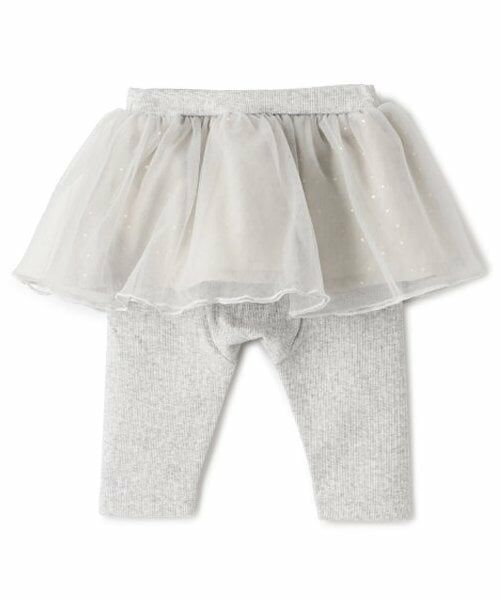 petit main / プティマイン ベビー・キッズウエア | レギンスつきチュールスカート | 詳細1