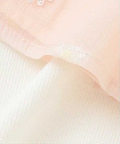 petit main / プティマイン ロンパース | 【リンク】花刺しゅうワンピロンパース | 詳細14