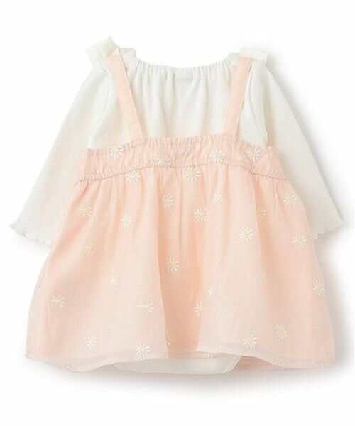 petit main / プティマイン ロンパース | 【リンク】花刺しゅうワンピロンパース | 詳細5