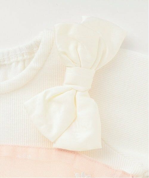 petit main / プティマイン ロンパース | 【リンク】花刺しゅうワンピロンパース | 詳細8