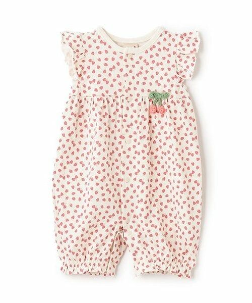 petit main / プティマイン ロンパース | フルーツ柄2WAYオール | 詳細2