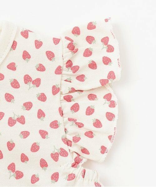 petit main / プティマイン ロンパース | フルーツ柄2WAYオール | 詳細6