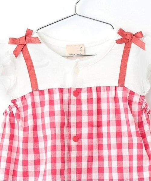 petit main / プティマイン ロンパース | フルーツモチーフカバーオール | 詳細2