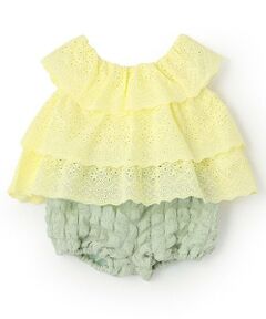 petit main / プティマイン ベビー・キッズウエア | レースチュニックセットアップ