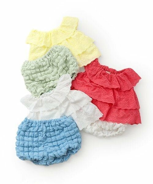 petit main / プティマイン ベビー・キッズウエア | レースチュニックセットアップ | 詳細9