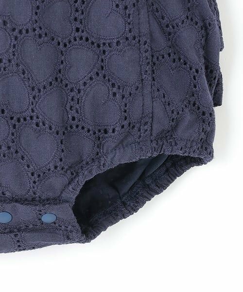 petit main / プティマイン ベビー・キッズウエア | ハートレースサロペット | 詳細7