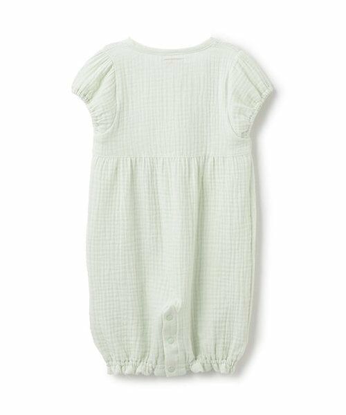 petit main / プティマイン ロンパース | 【お肌にやさしい】刺しゅうガーゼ2WAYオール | 詳細1