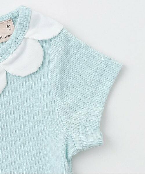 petit main / プティマイン ロンパース | スカラップ衿半袖ロンパース | 詳細3