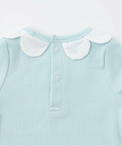 petit main / プティマイン ロンパース | スカラップ衿半袖ロンパース | 詳細4