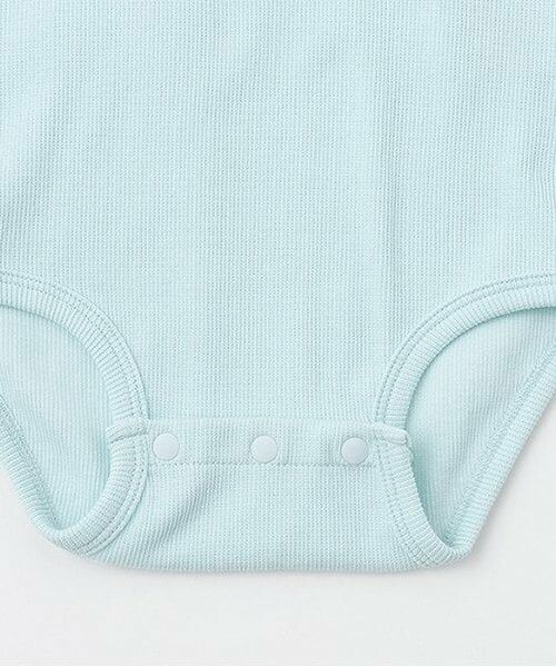 petit main / プティマイン ロンパース | スカラップ衿半袖ロンパース | 詳細5