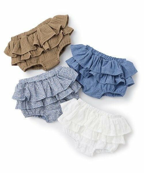 petit main / プティマイン ベビー・キッズウエア | フリルカバーパンツ | 詳細9