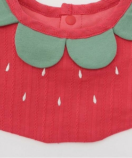 petit main / プティマイン スタイ・ビブ | 【防水】フルーツスタイ | 詳細3