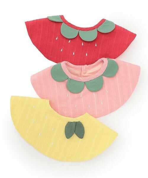 petit main / プティマイン スタイ・ビブ | 【防水】フルーツスタイ | 詳細8