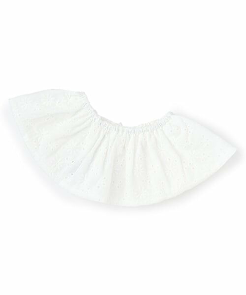 petit main / プティマイン スタイ・ビブ | アソートフリルスタイ（オフ ホワイト）