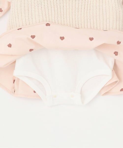 petit main / プティマイン ロンパース | 【リンク】ベストつきワンピース(ロンパース) | 詳細7