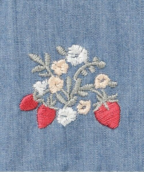 petit main / プティマイン ロンパース | 【リンク】イチゴ刺しゅうロンパース | 詳細3