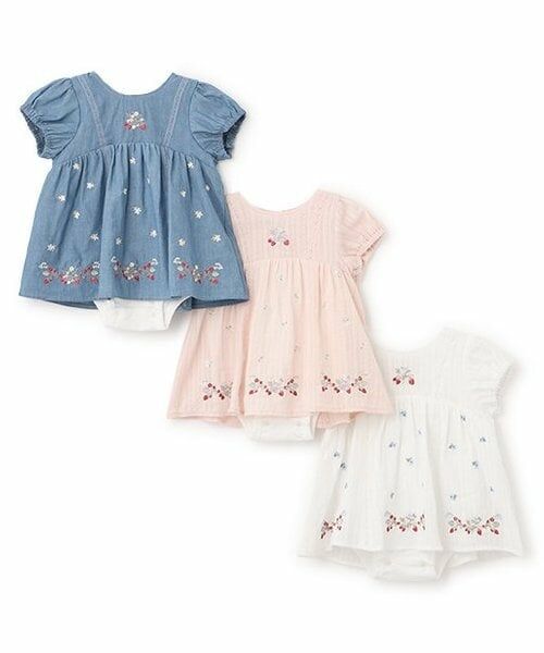 petit main / プティマイン ロンパース | 【リンク】イチゴ刺しゅうロンパース | 詳細9