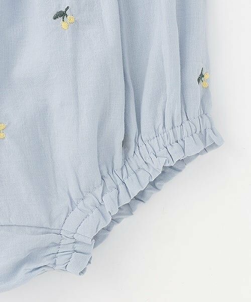 petit main / プティマイン ベビー・キッズウエア | 【リンク】チェリー刺しゅうセットアップ(ベビー) | 詳細11