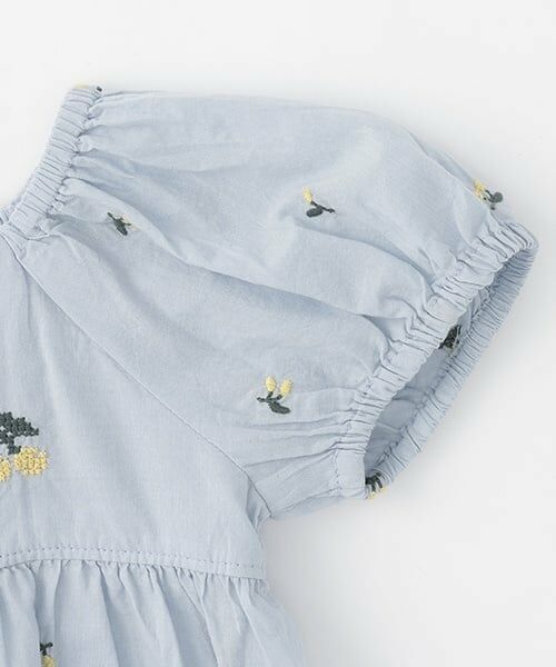 petit main / プティマイン ベビー・キッズウエア | 【リンク】チェリー刺しゅうセットアップ(ベビー) | 詳細6