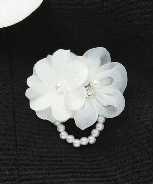 petit main / プティマイン セットアップ | ジャガードリボンOP+衿つきJKセット | 詳細11