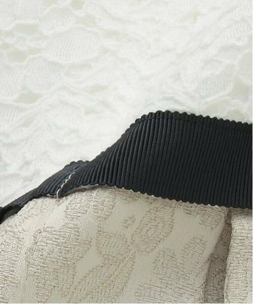 petit main / プティマイン セットアップ | ジャガードリボンOP+衿つきJKセット | 詳細24