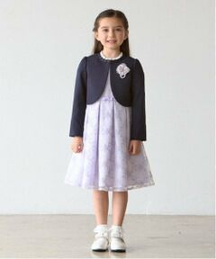 petit main / プティマイン セットアップ | レースOP＋ノーカラーJKセット