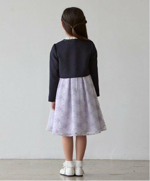 petit main / プティマイン セットアップ | レースOP+ノーカラーJKセット | 詳細1