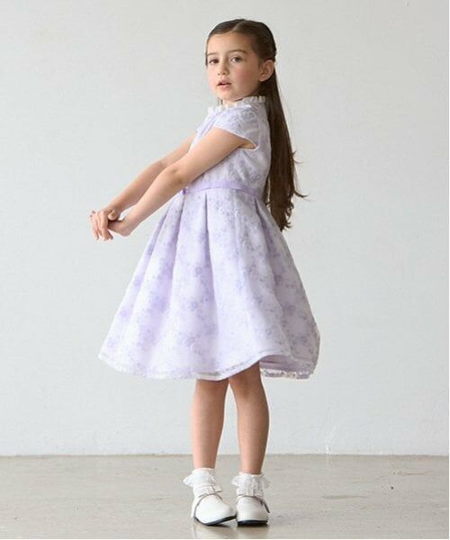 petit main / プティマイン セットアップ | レースOP+ノーカラーJKセット | 詳細2