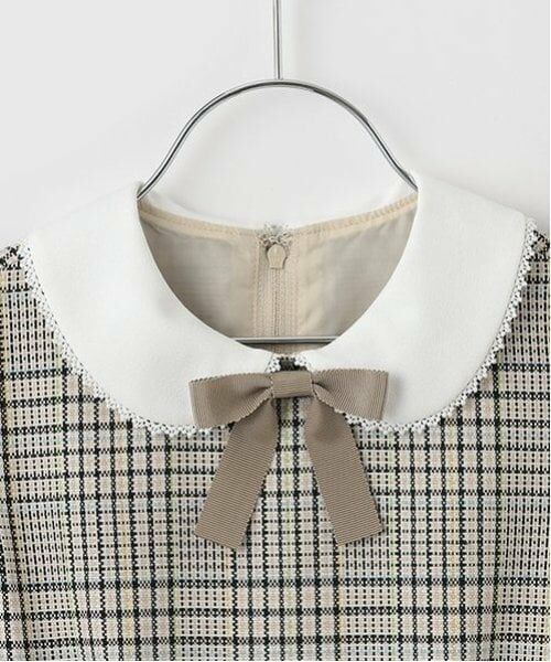 petit main / プティマイン セットアップ | チェックOP+スカラップジャケットセット | 詳細13