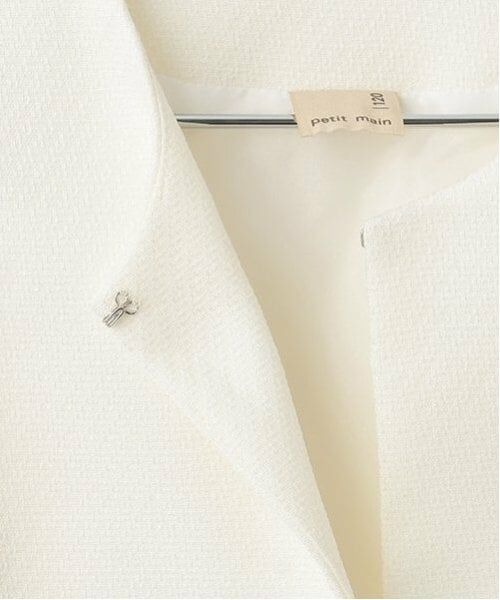 petit main / プティマイン セットアップ | チェックOP+スカラップジャケットセット | 詳細9