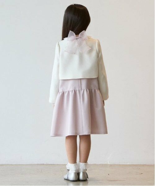 petit main / プティマイン セットアップ | 長袖OP+スカラップジャケットセット | 詳細2