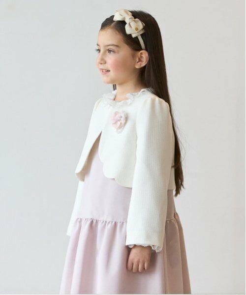 petit main / プティマイン セットアップ | 長袖OP+スカラップジャケットセット | 詳細9