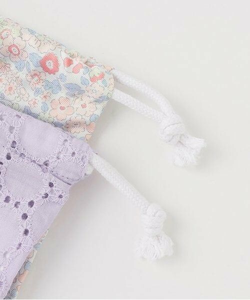 petit main / プティマイン インテリア・生活雑貨・ホビー・ステーショナリー | ワンポイント巾着2P | 詳細2