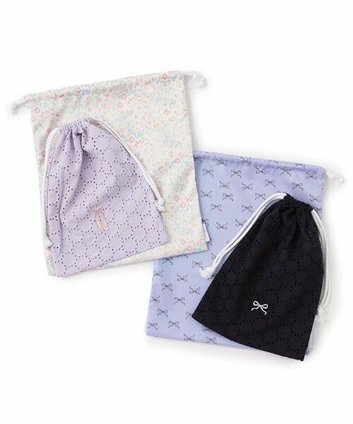 petit main / プティマイン インテリア・生活雑貨・ホビー・ステーショナリー | ワンポイント巾着2P | 詳細8