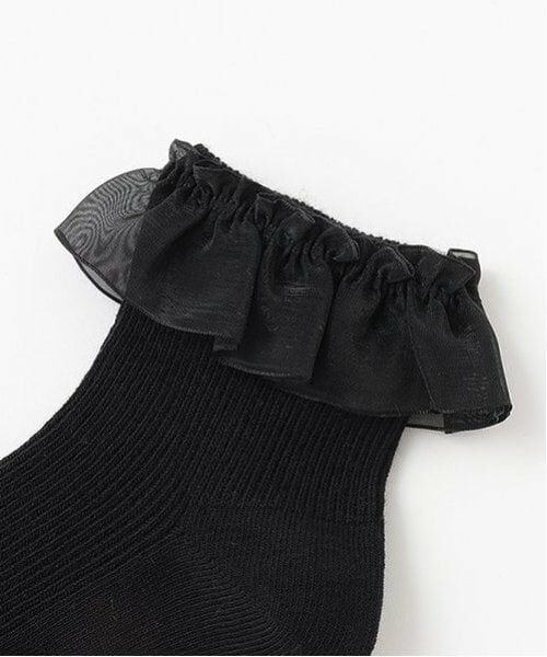 petit main / プティマイン ソックス | シースルーフリルソックス | 詳細5