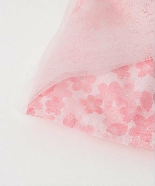 petit main / プティマイン ミニ丈・ひざ丈ワンピース | 花柄チュールワンピセット | 詳細13