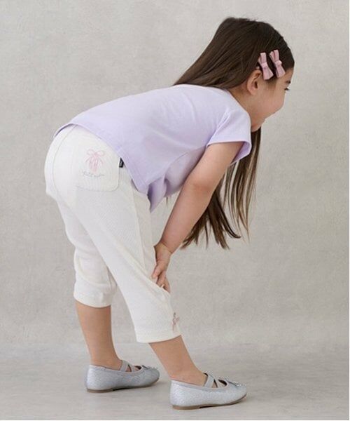 petit main / プティマイン その他パンツ | 【プティプラ】GIRLS7分丈レギンス | 詳細1