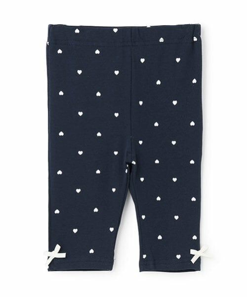 petit main / プティマイン その他パンツ | 【プティプラ】GIRLS7分丈レギンス（紺）