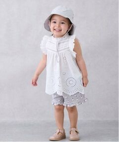 【プティプラ】フリルショートパンツ