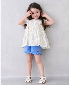 petit main / プティマイン ショート・ハーフ・半端丈パンツ | 【プティプラ】フリルショートパンツ