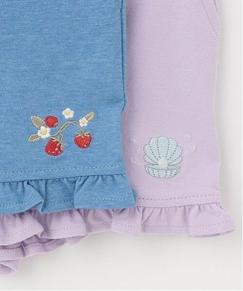 petit main / プティマイン ショート・ハーフ・半端丈パンツ | 【プティプラ】フリルショートパンツ | 詳細10