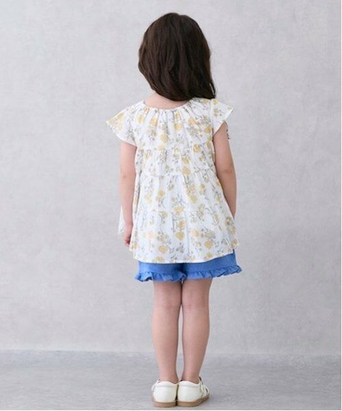 petit main / プティマイン ショート・ハーフ・半端丈パンツ | 【プティプラ】フリルショートパンツ | 詳細4