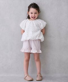 petit main / プティマイン ショート・ハーフ・半端丈パンツ | 【水陸両用】フリルショートパンツ