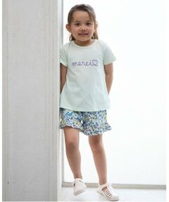 petit main / プティマイン ショート・ハーフ・半端丈パンツ | 【水陸両用】フリルショートパンツ