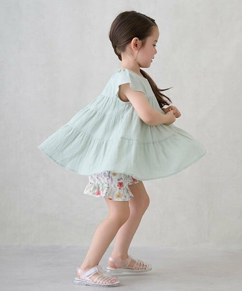 petit main / プティマイン ショート・ハーフ・半端丈パンツ | 【水陸両用】フリルショートパンツ | 詳細2