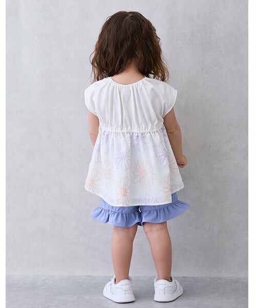 petit main / プティマイン ショート・ハーフ・半端丈パンツ | 【水陸両用】フリルショートパンツ | 詳細5