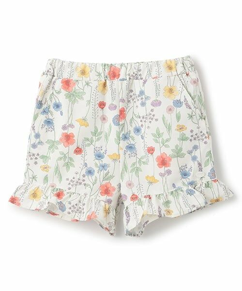 petit main / プティマイン ショート・ハーフ・半端丈パンツ | 【水陸両用】フリルショートパンツ | 詳細9