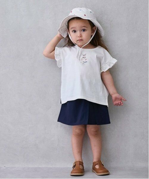 petit main / プティマイン ミニ・ひざ丈スカート | 【水陸両用】タックスカパン | 詳細1